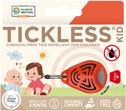 Tickless Kid Orange, ultradźwiękowe urządzenie do ochrony przed