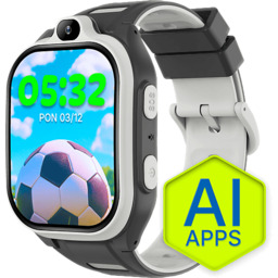 Smartwatch FOREVER TF1 Kids 4G Boost Czarny