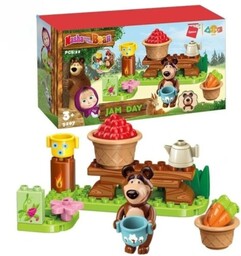 Klocki Konstrukcyjne Masza I Niedźwiedź Dzień Dżemu 22