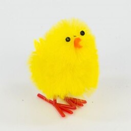 Kurczaki żółte puchate wielkanocne 6x8cm/12szt - WLK22