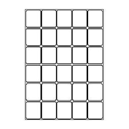 Samoprzylepne etykiety 40 x 46 mm, 30 etykiet,