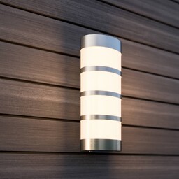 Lucande Lampa zewnętrzna LED Leroy, stal