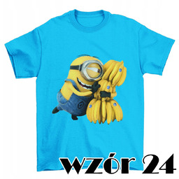 T-SHIRT KOSZULKA DZIECIĘCA BAJKA KRESKÓWKA MINIONEK MINIONKI MINION