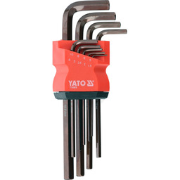 Yato ZESTAW KLUCZY IMBUSOWYCH 1,5-10MM, 9SZT.