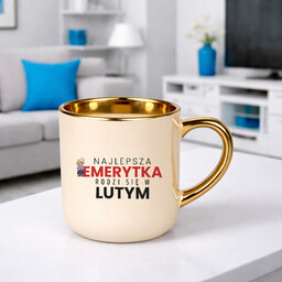 Najlepsza emerytka rodzi się w lutym - kubek