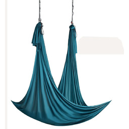 Hamak aerial yoga 5m z osprzętem 100gsm nylon