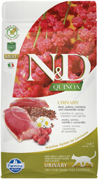 Farmina N&D Quinoa Urinary Duck, Quinoa, Żurawina &