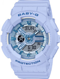 Zegarek Damski Casio Baby-G BA-110YK-2AER fioletowy