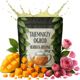 Tajemniczy Ogród 50 g herbata zielona z papają,