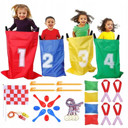 Zestaw Zabaw Dla Dzieci Worki Do Skakania Medale