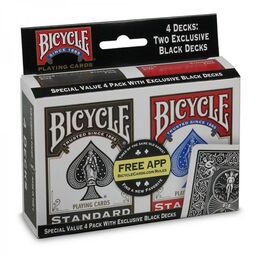 Karty Bicycle Rider 4 talie kart