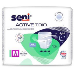SENI ACTIVE TRIO MEDIUM Elastyczne majtki chłonne, 10szt.