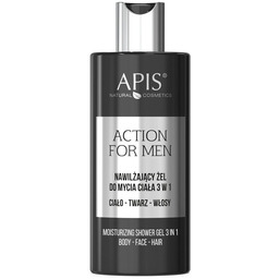 Apis Action For Men Żel nawilżający do mycia