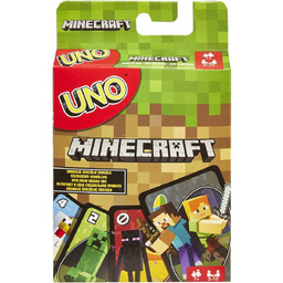 UNO Minecraft Gra Karciana Mattel 112 kart