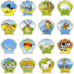 GOKI 56839 Memo Peggy Diggledey, wielokolorowa