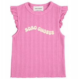 Koszulka z falbanami Wavy Fuchsia Kids 10/11Y Fuksja