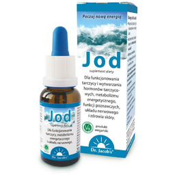 DR JABOB''S Jod suplement diety w kroplach 20ml