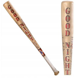 Harley Quinn Drewniany kij baseballowy Halloween Cosplay 84CM