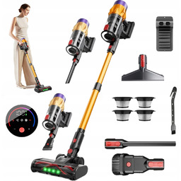 Odkurzacz Bezprzewodowy 35KPA 2200MAH 1.2L Pojemność Akcesoriów Czyszczenie