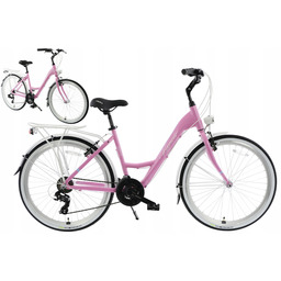 Rower Miejski 26" Kands Venus rama 17" różowy
