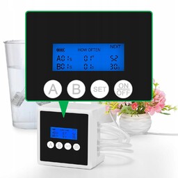 Nawadniacz LCD Do Kwiatów Doniczek Programator Zegar Zestaw