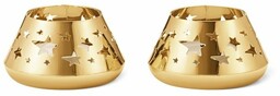 Georg Jensen CHRISTMAS Świąteczny Świecznik Tealight 2 Szt.