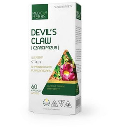Medica Herbs Devil''s Claw (Czarci pazur), 60 kaps.