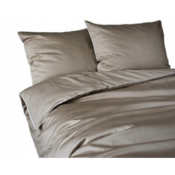 Pościel Pure Makosatyna 220X200cm Taupe Brąz Premium