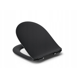 Deska Wc Slim Black Do Deante Peonia