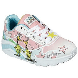 Skechers Buty Dziecięce Sneakersy Uno Lite-Friendly Sneetches Białe