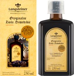 Langsteiner Oryginalne Zioła Szwedzkie, 250 ml