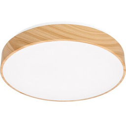 CANDELLUX Plafon Figaro 14-33956 Biało-brązowy