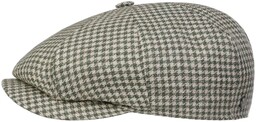 Czapka Kaszkiet Reynoldsville Houndstooth by Lierys, beżowo-zielony, cm