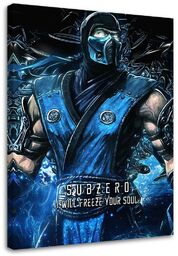 Obraz na płótnie, Gra Mortal Kombat 40x60