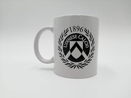 Udinese Calcio 1896 Oficjalny kubek piłkarski Udinese, biały