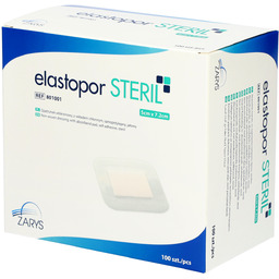 Elastopor STERIL opatrunek plaster wkład chłonny 5x7.2cm A100szt
