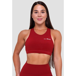 GymBeam Biustonosz sportowy Ignite Dark Red
