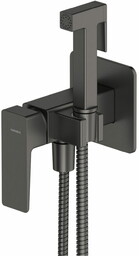 Omnires Parma system bidetowy podtynkowy grafit SYSPMBI2GR