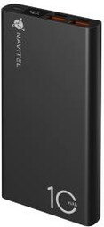 Navitel PWR10 AL Black 10000mAh 22,5W Czarny Powerbank