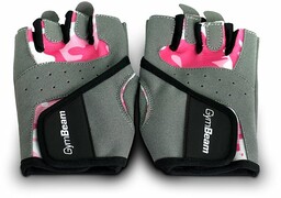 GymBeam Rękawiczki fitness Camo Pink