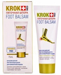 Balsam do stóp na OSTROGĘ PIĘTOWĄ Żywokost Glukozamina