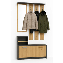 Edinos Zestaw Mebli Do Przedpokoju Z Szafką