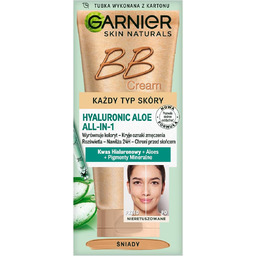 Garnier Krem BB Hyaluroni Aloe, Śniady, Każdy Rodzaj