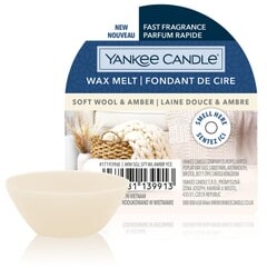 Yankee Candle Soft Wool & Amber Wax Melt