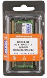 GOODRAM 8GB [1x8GB 1333MHz DDR3 CL9 SODIMM]