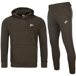 Nike khaki komplet dresowy męski spodnie bluza CZ7857-326