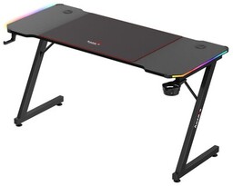 HUZARO Biurko gamingowe Hero 3.3 RGB Czarny