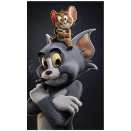 PUZZLE Tom i Jerry Bajka Film A3 252