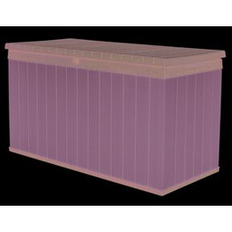 Skrzynia Darwin 570 l zielona