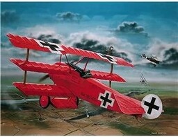 Revell 04744 Fokker Dr.1 Manfred von Richthofen, zestaw
